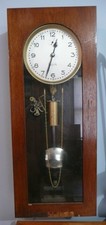 Antique Burk Master Clock with a Riefler Type L 80 beat pendulum. MAKE OFFER picture