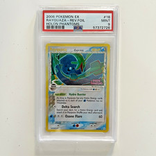 Pokemon Card Rayquaza Delta Species Rev Foil 16/110 EX Holon Phantoms ENG PSA 9 picture