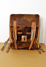 Original WWII German Wehrmacht Radio Signalman's Horse Hair M34 Backpack No. 1 picture
