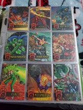 Marvel, DC, Conan, And Other Collectible Cards And Masterpiece Full Sets picture