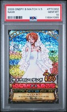 2009 ONE PIECE ONEPY BERRY MATCH VOL.5 #PTC002 NAMI PSA 10 picture