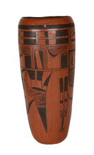 Antique Hopi Pueblo Pottery Vase By Nampeyo of Hano and Annie 12