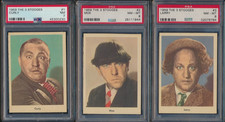 1959 FLEER THE 3 STOOGES COMPLETE PSA GRADED MASTER SET 99 CURLY PSA 7 w/✓LISTS picture