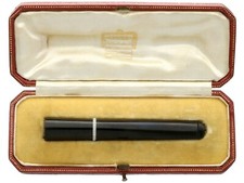 0.20ct Diamond, Platinum and Bakelite Cheroot Holder by Cartier Antique 1930s picture