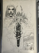 Witchblade #19 Page 12. Michael Turner Original Art. (1997) picture