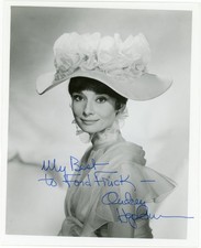 Audrey Hepburn – Signed Vintage Photograph picture