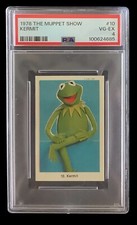 1978 samlarbilder muppets #10 kermit the frog rc; muppet show rookie PSA 4 (P1) picture