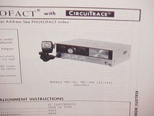 1975 REALISTIC CB RADIO SERVICE MANUAL MODELS TRC-30 & TRC-30A (21-143) (NAVAHO) picture