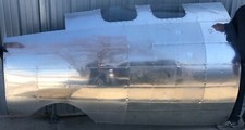 Port Nose Section of a B-17 Flying Fortress Ready for Nose Art NAP-1000 picture