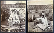 Antonio Cavilla Antique Photo Album Tangiers 1890s Morocco about 90 Images picture