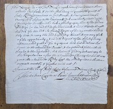 SALEM WITCH TRIALS DEFENDANT JOB TOOKIE PRIOR MARITIME LEGAL MA 1677 WITCHCRAFT picture