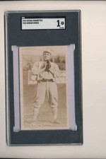 1914 Fatima t222 George Burns New York Giants cards sgc 1 bxm4 picture