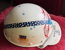 1ST STRATEGIC AEROSPACE DIVISION & AIR COMMAND EARLY 1960'S ERA HARD HAT 1/1 picture