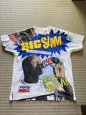 Vintage 90s Shaq Big Slam Pepsi Shirt picture