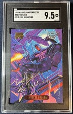 1994 Marvel Masterpieces PUNISHER GOLD FOIL SIGNATURES #94 SGC 9.5 (POP 1) picture