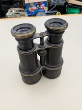 WWI Marchand Binoculars Paris Vintage Antique Day & Night Signal Glass Charity picture