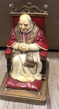 RARE Sebastian Miniature SML -332 Pope John 23rd Signed Prescott Baston picture