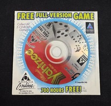 America Online Ultimate Yahtzee CD-ROM Free Full Version 700 Hours Free picture
