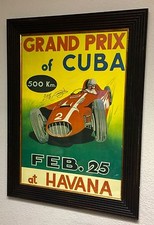 VINTAGE GRAND PRIX RACE OF CUBA JUAN FANGIO FORMULA 1 F1 RACE WOW  picture