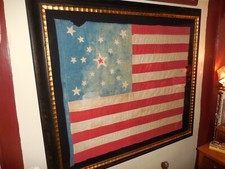 18 Star American Flag Starburst Pattern 1861-1890 Extraordinary flag picture