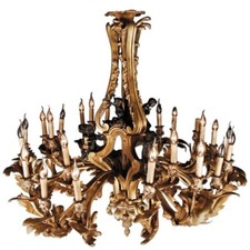 F-Ts-5 Musealer, Hochbedeutender Lustre Dans Louis- XV Style picture