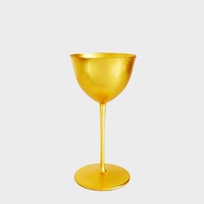 koichiro kimura x Lobmeyr Gold leaf wine glass made in Japan 14.6cm tall 5.8 in picture
