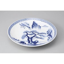 10-piece set Arita-yaki serving plate Arita-yaki landscape 15th pla From Japan picture