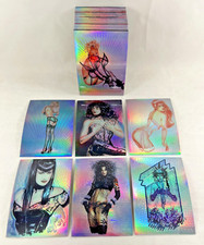 OLIVIA De BERARDINIS STUDIES IN SENSUALITY 1995 Complete HOLOCHROME Card Set picture
