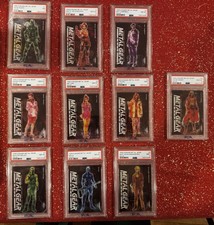 1998 Konami Metal Gear Solid Trading Card Set complete 100 Card Graded PSA POP 1 picture