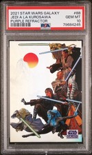 2021 Topps Star Wars Chrome Galaxy A La Kurosawa #88 Purple /25 PSA 10 Pop 1 picture