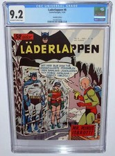 1959 DC BATMAN #121 CGC 9.2 1ST APP OF MR FREEZE HIGHEST GRADED KEY GRAIL SWEDEN picture