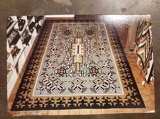 Native American Handmade Navajo Rugs Two Grey Hills Design picture