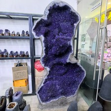 Large 3966LB Rare Natural Museum level Amethyst Crystal Church Cathedral geode picture