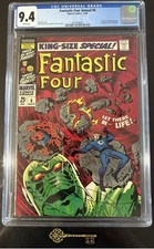 Fantastic Four Annual # 6  CGC 9.4  WP -- 1ST Franklin Richards & Annihilus picture