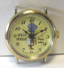 Vintage 1970s Holly Hobbie Character Watch Rare Collectible Usable picture