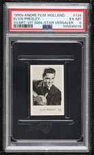 1950s Anonymous Biscuit-Style Gray Nameplate Elvis Presley #134 PSA 6 11bd picture