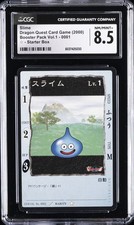 2000 DRAGON QUEST CARD GAME #0001 SLIME CGC 8.5 picture
