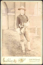Possible TEDDY ROOSEVELT ROUGH RIDER - Washington,D.C. 1898 picture