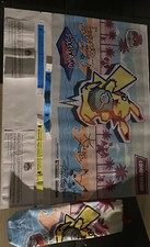 Pokemon 2017 World Chanpionship Anaheim Mat Triple Signed Mint Condition 1 OF 1 picture