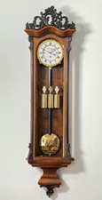 VIENNA WALL CLOCK BIEDERMEIER REGULATOR GRANDE SONNERIE, Circa 1845-48 picture