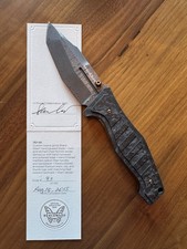 Benchmade Gold Class Sibert Vicar #83/100 – Chad Nichols Damascus – Mint picture