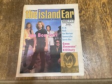 The Island Ear Newspaper July 1995 KISS Bon Jovi REM Phish Queensryche picture