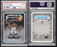 Topps 2025 Bowman Garbage Pail Kids Dylan Harper Herding Harper BGP-3 PSA 9 RC picture