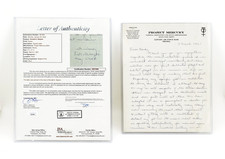 Deke Slayton SIGNED 1961 NASA Letter Mercury 7 Astronaut w/ JSA COA Space ASTP picture