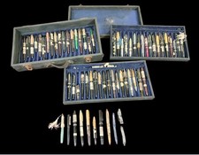 COLLECTION OF FOUNTAIN PENS AND BALLPOINT PENS. VARIOUS BRANDS. NEVER USED. 20TH picture