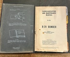 1944 WWII B-29 Familiarization And Maintenance Manual A.A.F. Publications picture