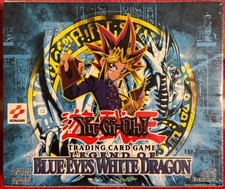 Yu-Gi-Oh - 1st Edition USA Booster Box - Legend of Blue Eyes White Dragon LOB picture