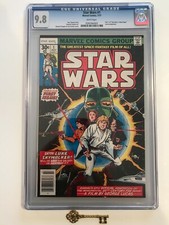 Star Wars #1 2 3 4 5 Lot CGC 9.8 WP - 1st Luke, Leia, Vader Bronze Age Mega Keys picture