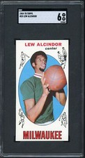 1969-70 TOPPS LEW ALCINDOR SGC 6 picture