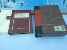 CLEMENT ADER THE MAN WHO GAVE IMPULSE TO AVIATION LEATHER BOOK DOCUMENTS picture